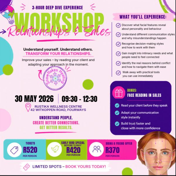 Relationships & Sales<br>3-Hour Workshop