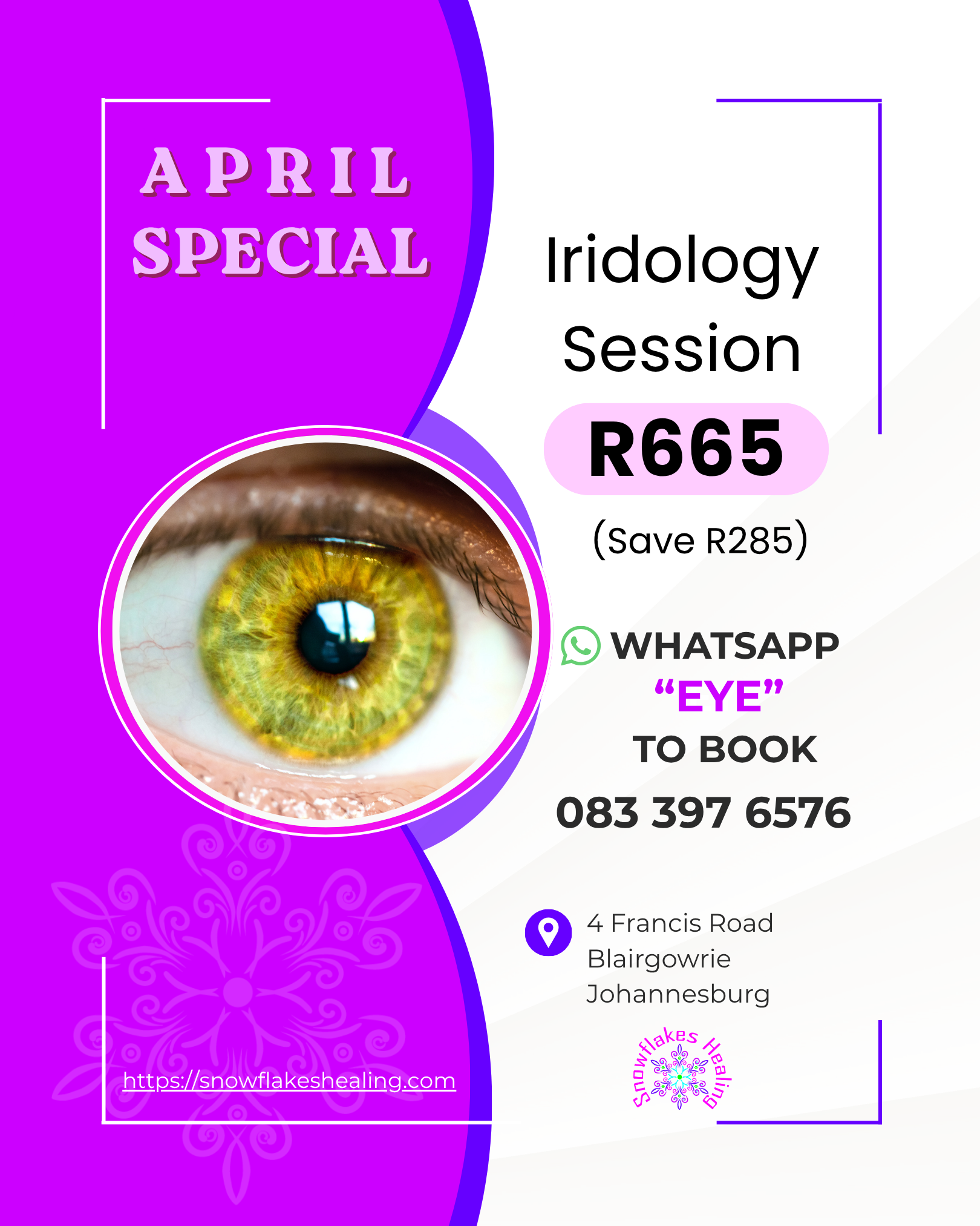 Iridology Insight Session